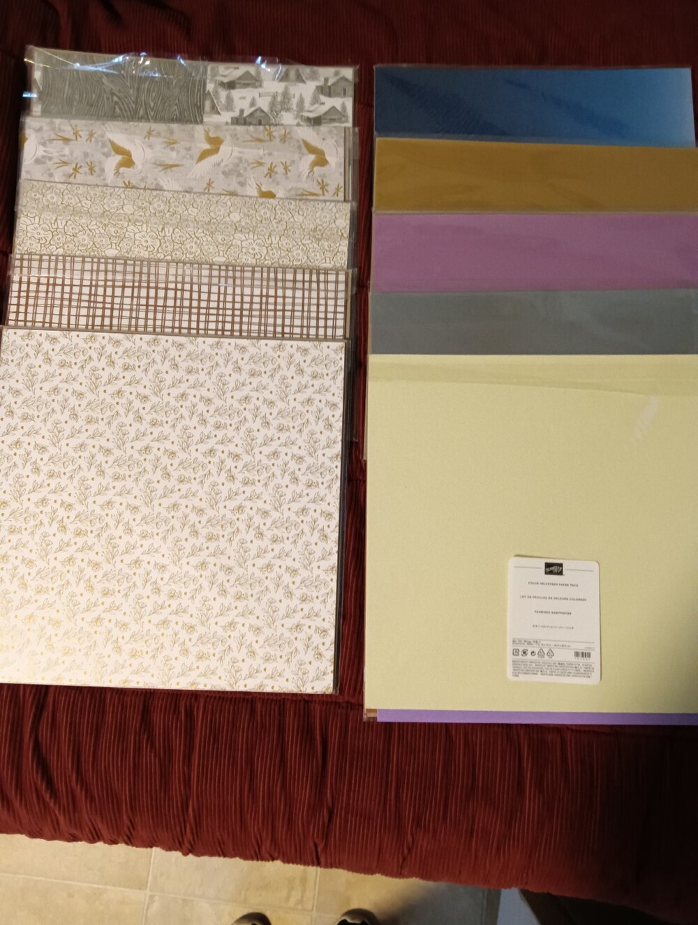 Stampin' Up Specialty DSP 2/$12